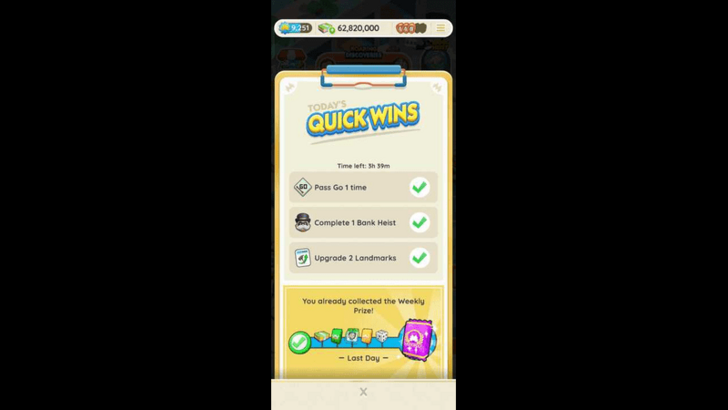 Monopoly GO! - Quick Wins