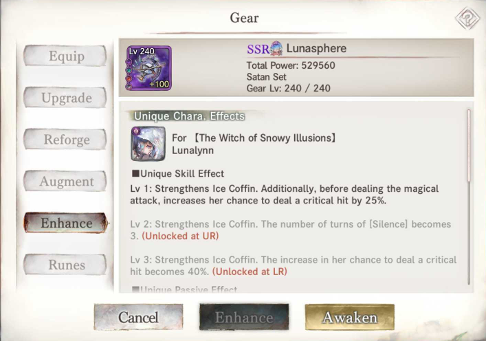 awaken unique weapons - MementoMori