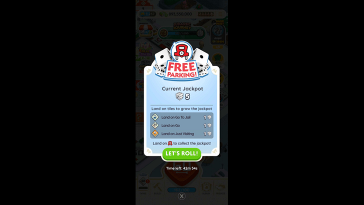 Monopoly GO! - Free Parking for Dice