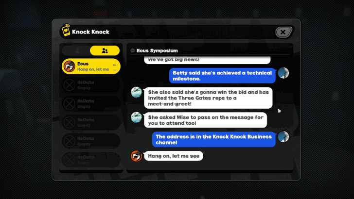 Contact Grace in Random Play