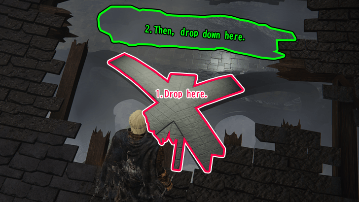 Church District Cathedral Roof Hole Drop Down