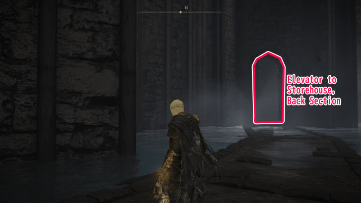 Elevator to Storehouse Back Section