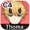 Genshin - Thoma Sub-DPS Rank