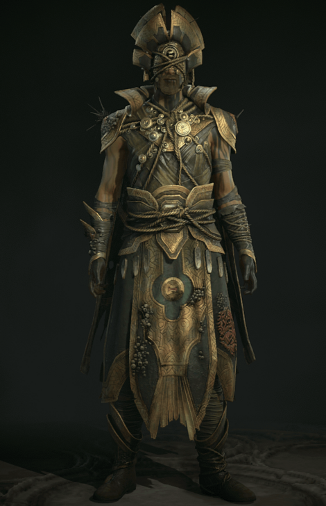 Diablo 4 - The Drowned Omen  Armor Set Transmog