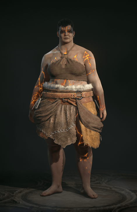 Diablo 4 - Rage of the Churning Earth  Marking Transmog