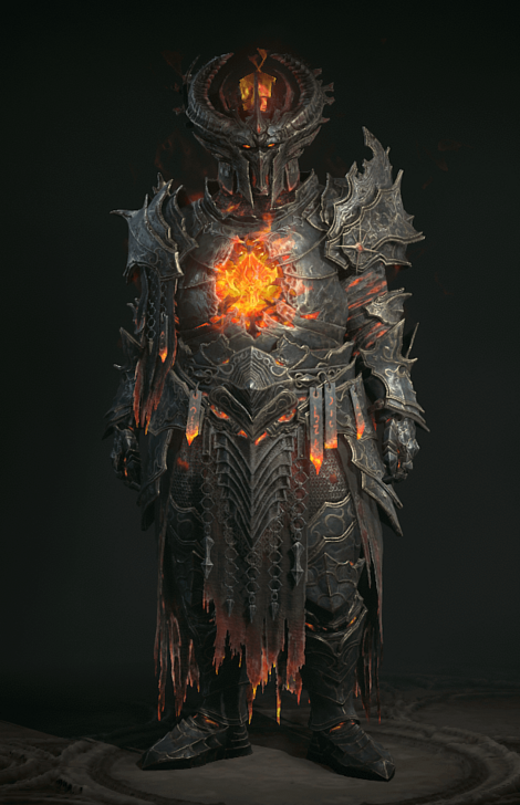 Diablo 4 - The Churning Earth  Armor Set Transmog