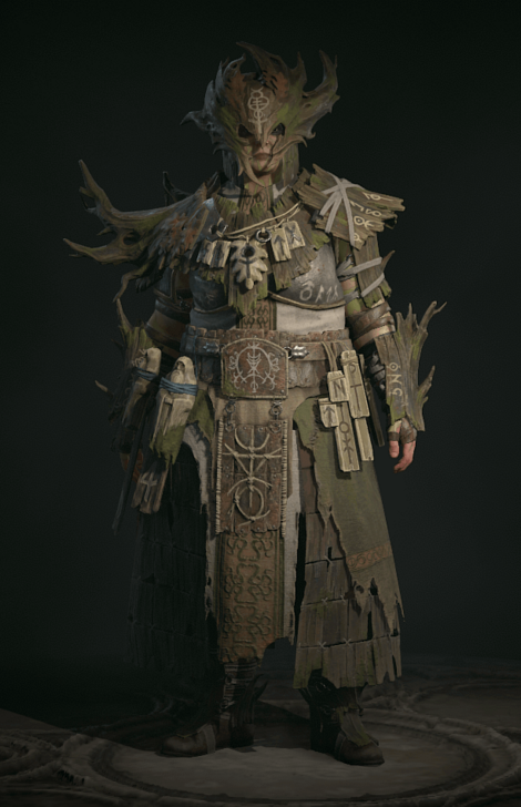 Diablo 4 - The Oaken Keeper  Armor Set Transmog