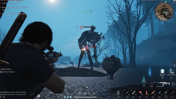 Once Human - Defeat the Black Lake Monster