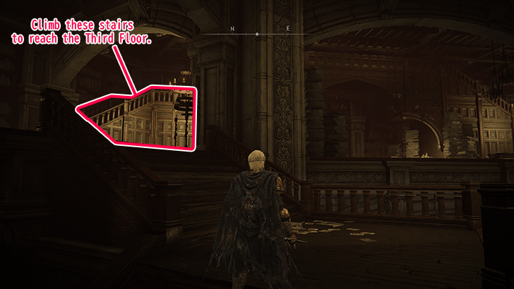 How to Reach the Storehouse Third Floor
