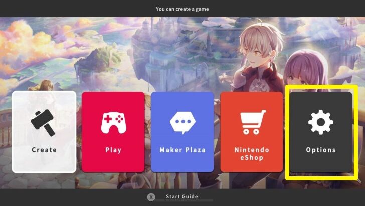 RPG Maker WITH Options