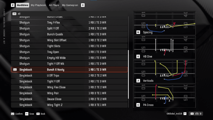 Madden NFL 25 - Cincinnati Bengals playbook