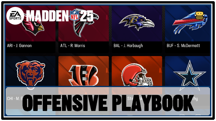 Madden NFL 25 - Best Offensive Playbook