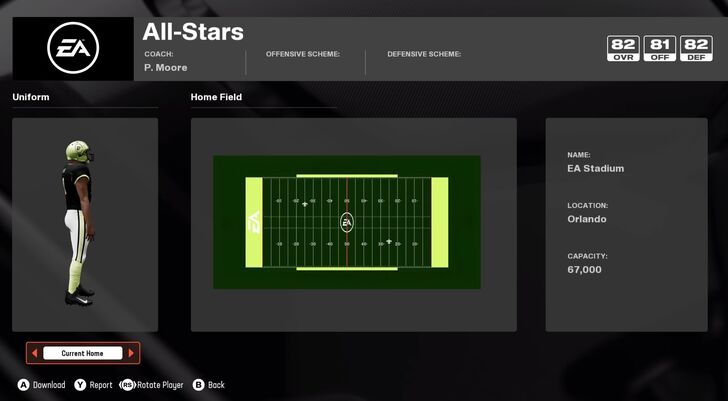 MADDEN NFL 25 - Team Builder