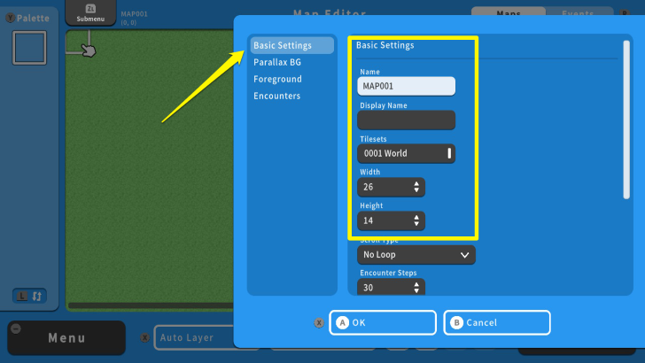RPG MAKER WITH Basic Setting