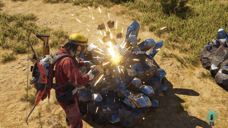 Once Human - Mining Tungsten Ore