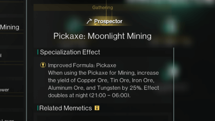 Once Human - Moonlight Mining Memetic Specialization