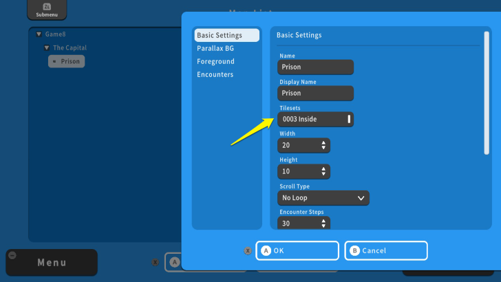 RPG MAKER WITH Basic Settings