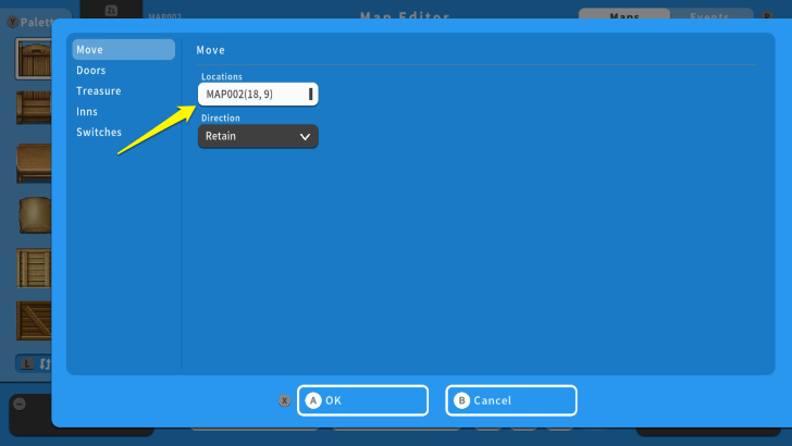 RPG MAKER WITH Locations