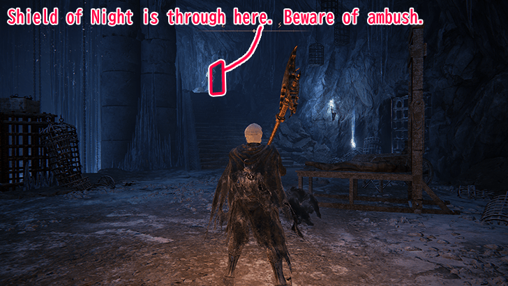 Door to Shield of Night Step 11