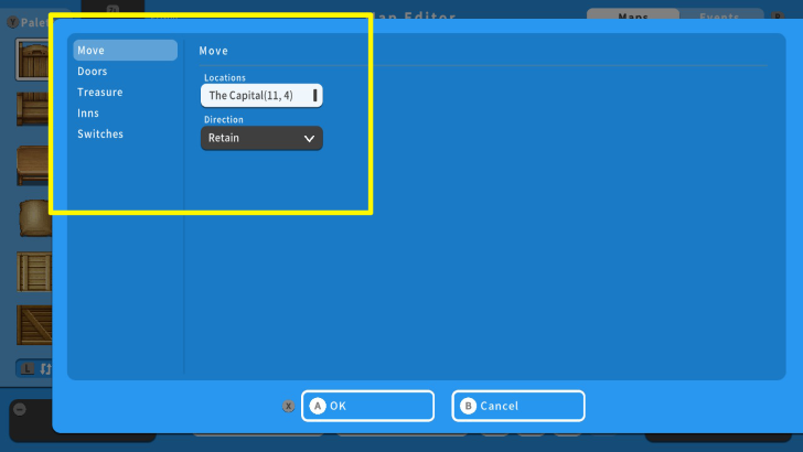 RPG MAKER WITH Move Function