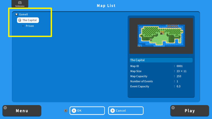 RPG MAKER WITH Map Tree
