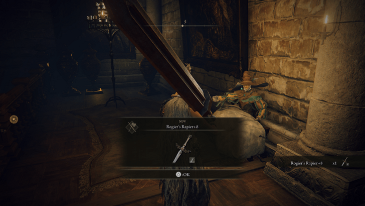 Rogier giving Rogier