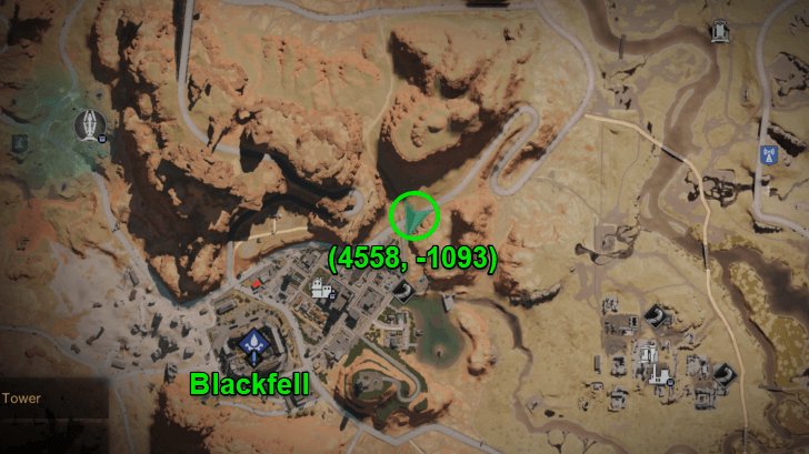 Once Human - Red Sands Loot Crate Map Location