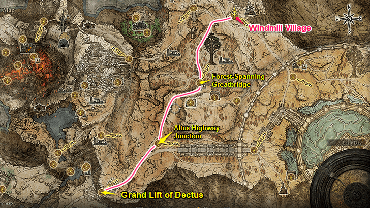 How to Get to Windmill Village