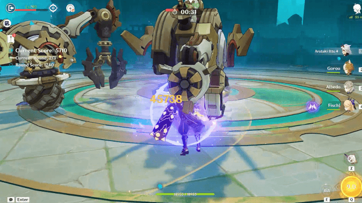 Genshin - Single Target Damage