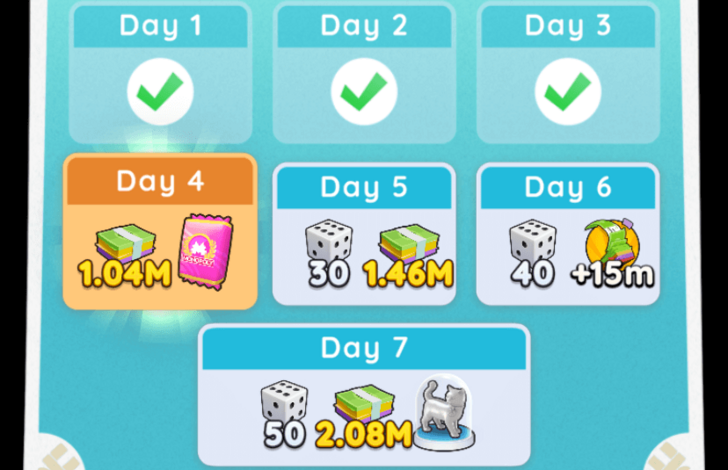 Monopoly GO - Daily Treats