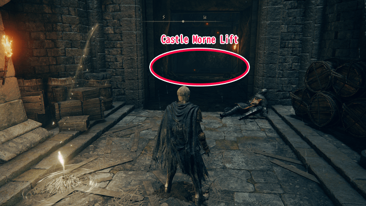 Castle Morne Boss Room Step 1