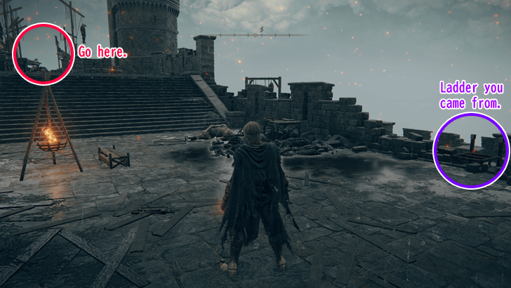 Castle Morne Boss Room Step 4