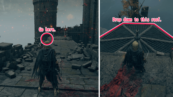 Castle Morne Boss Room Step 7