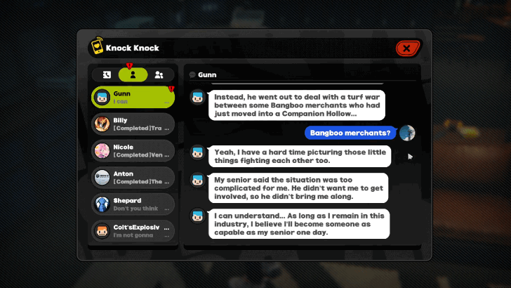 A Post Commission Message from Gunn