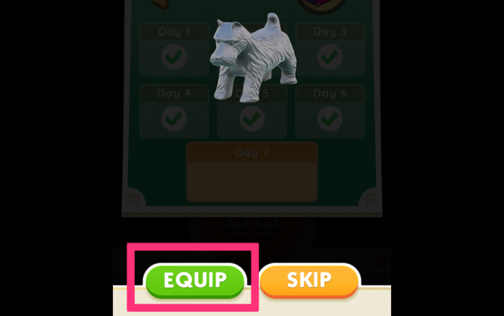Monopoly GO - Equip a New Token