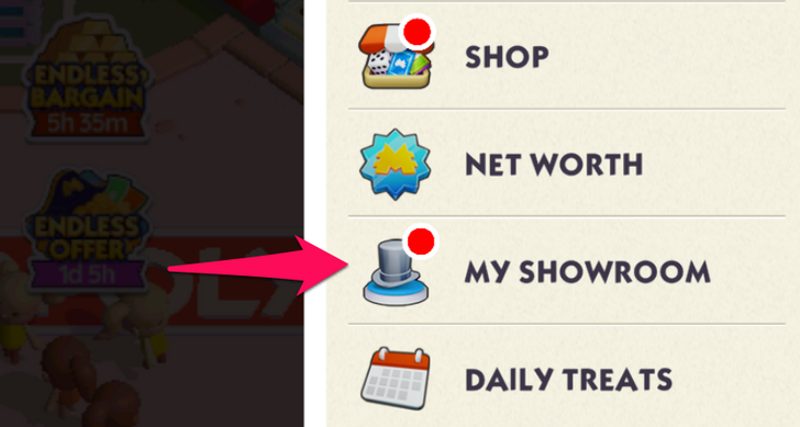 Monopoly GO - Showroom