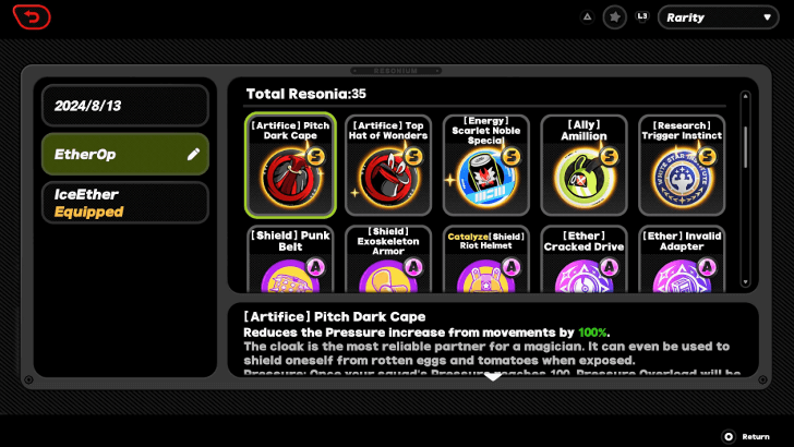 Ineffective Resonium