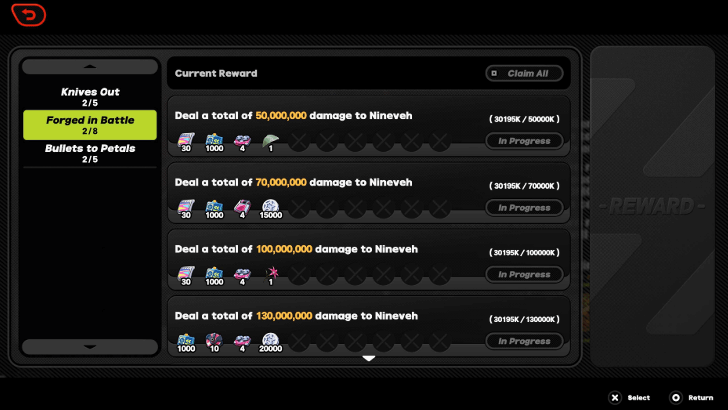 Inferno Reap Rewards