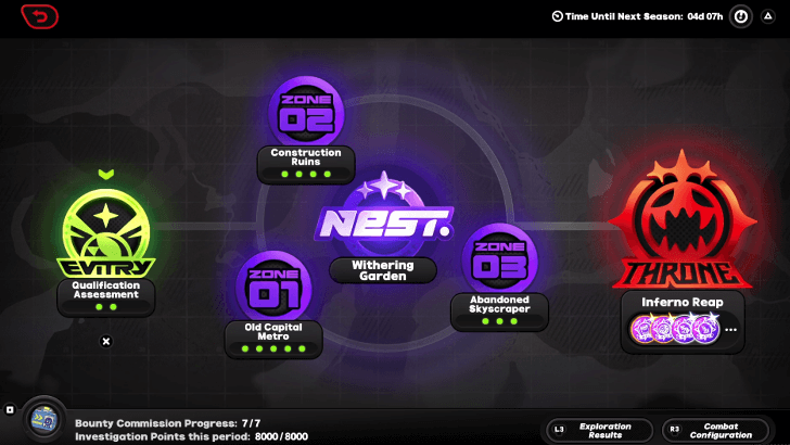 Inferno Reap in Hollow Zero