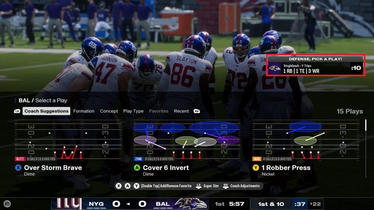 MADDEN NFL 25 - Pick A Play