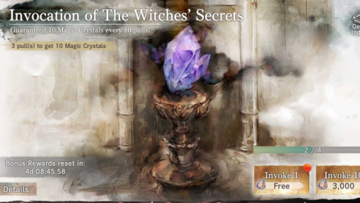 Magic Crystals Gacha Banner - MementoMori