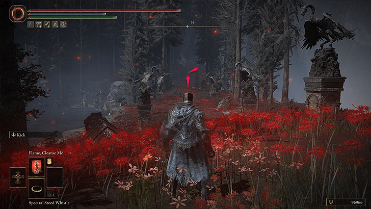 Go Past the Bird Statues