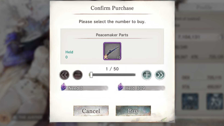 weapon shards - MementoMori