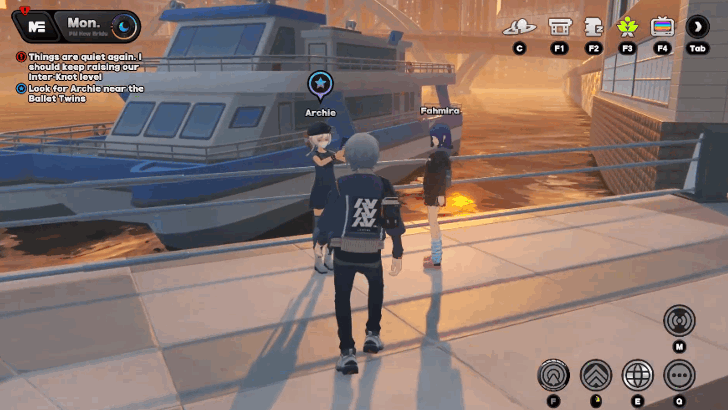 Look for Archie Near the Ballet Twins