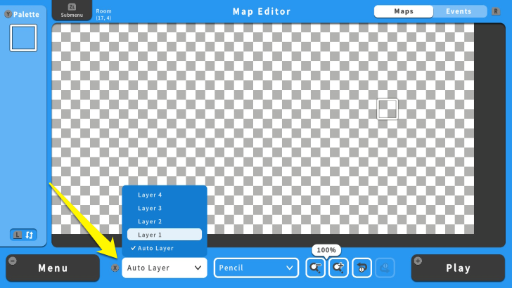 RPG MAKER WITH Switch Layer