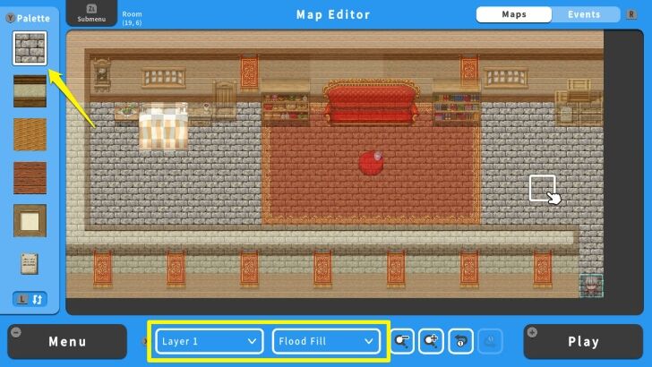 RPG MAKER WITH Replace Tiles