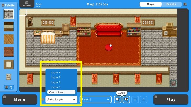 RPG MAKER WITH Map Layers