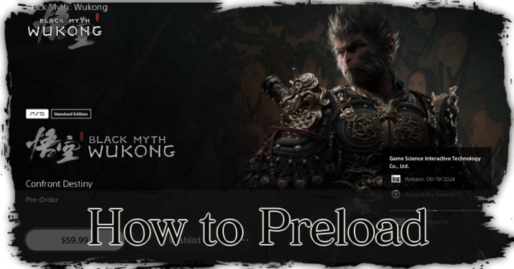 Black Myth Wukong - How to Preload Top Banner