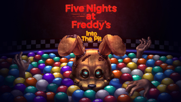 Five Nights at Freddys Into the Pit Banner