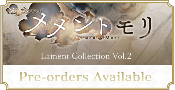 Pre-orders available - MementoMori